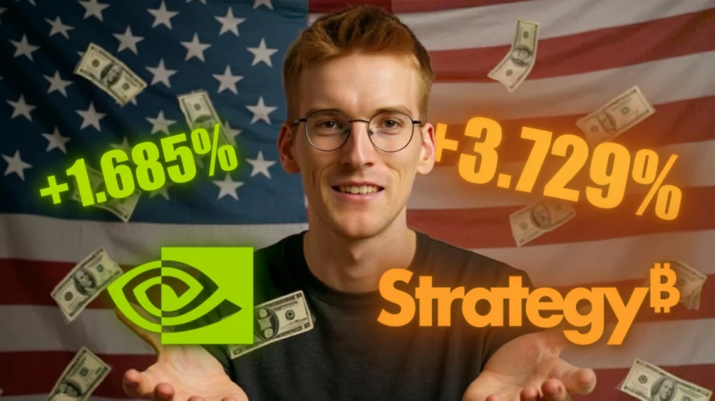 Bitcoin Treasury Companies wie MicroStrategy outperformen NVIDIA – Renditevergleich