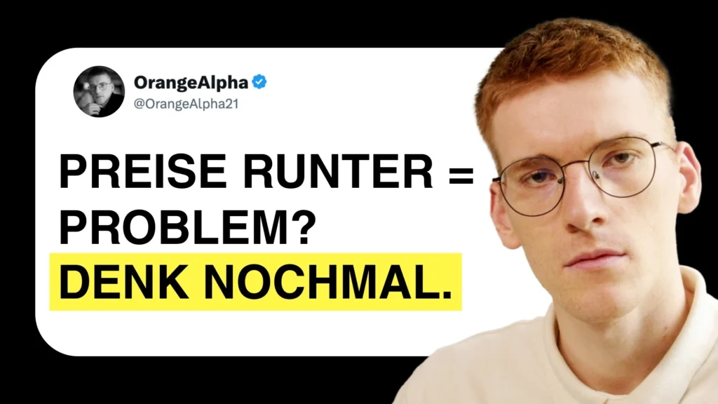 Deflation erklärt – sinkende Preise sind kein Problem, sondern Chance mit Bitcoin